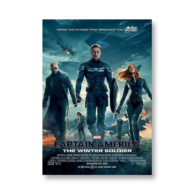Marvel Film Cover Poster Spiderman Iron Man Wanddecoratie