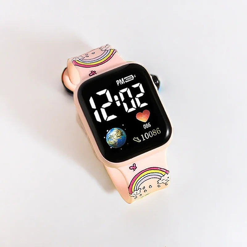 Kinderen Smartwatch Hello Kitty Digitale Horloge Voor Meisjes
