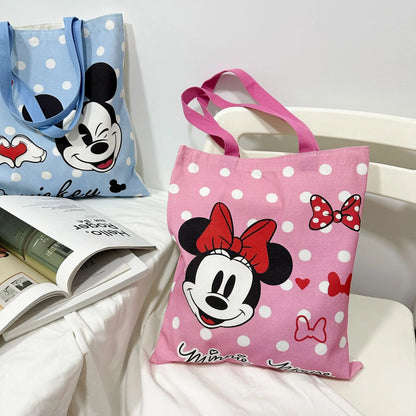 Disney Mickey en Minnie Mouse Canvas Tas – Grote Inhoud