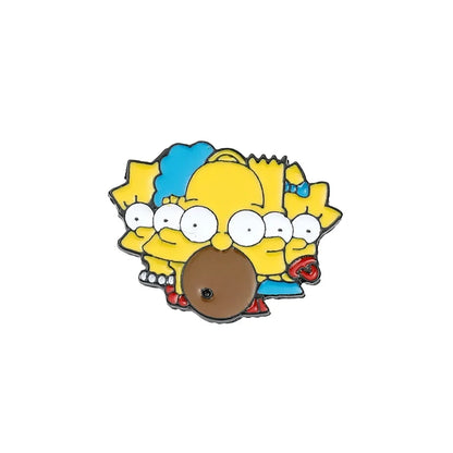 Classic Comedy Anime Pins Broche Van De Simpsons Voor Elke Outfit
