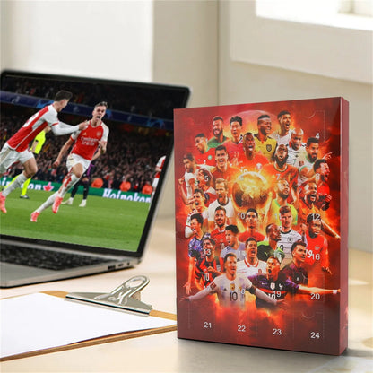 24-delige SportKids Soccer Adventskalender 2025 - 24 Dagen Plezier