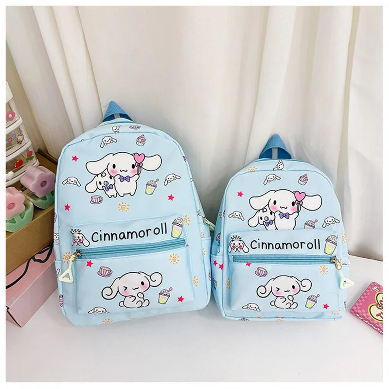 Sanrio Kuromi Hello Kitty My Melody Rugzak – Schattig Pompom Purin