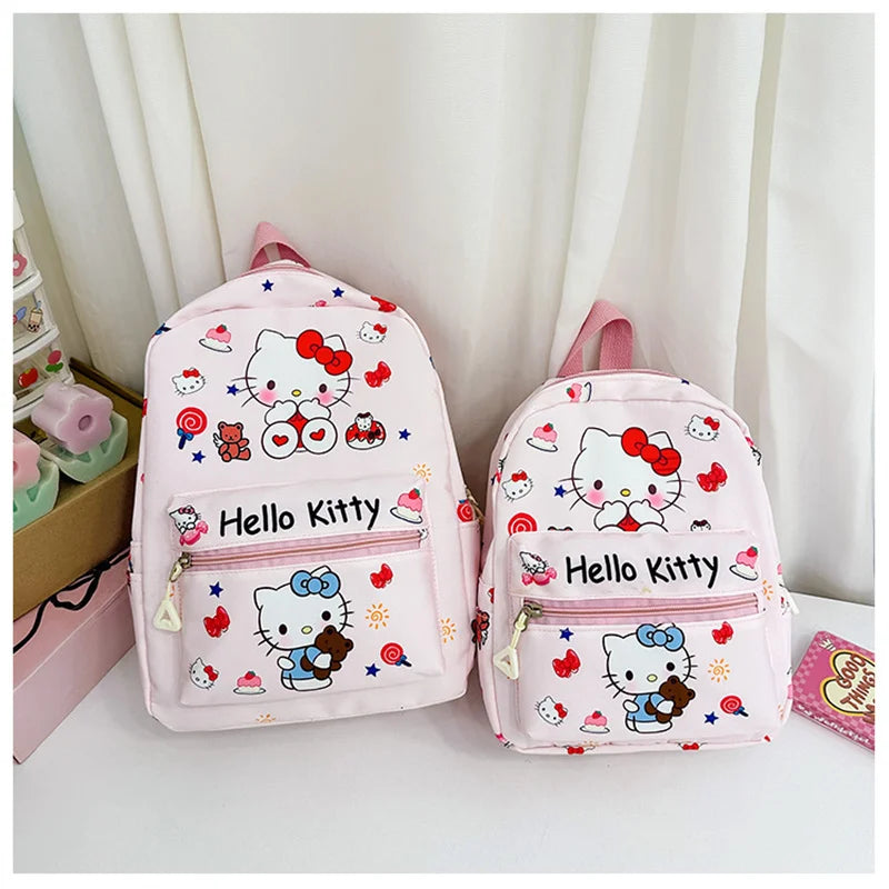 Sanrio Kuromi Hello Kitty My Melody Rugzak – Schattig Pompom Purin