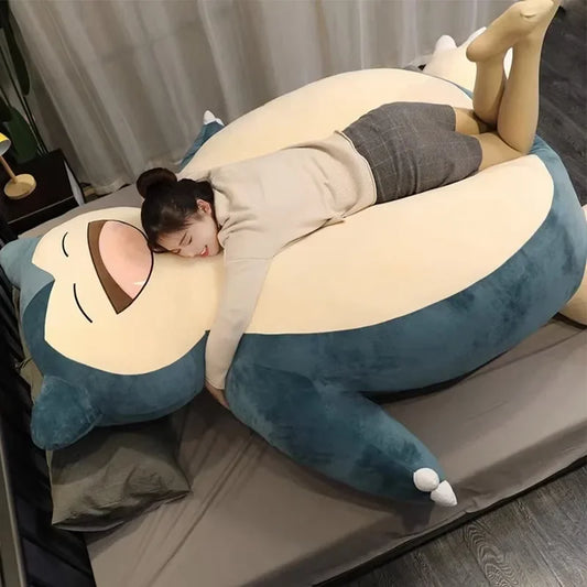 TAKARA TOMY Snorlax Pluche Knuffel 200cm – Superzachte Kawaii Gift voor Kinderen