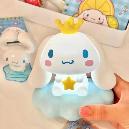 Kawaii Sanrio LED Nachtlampje Wolk - Hello Kitty Sfeervol Licht