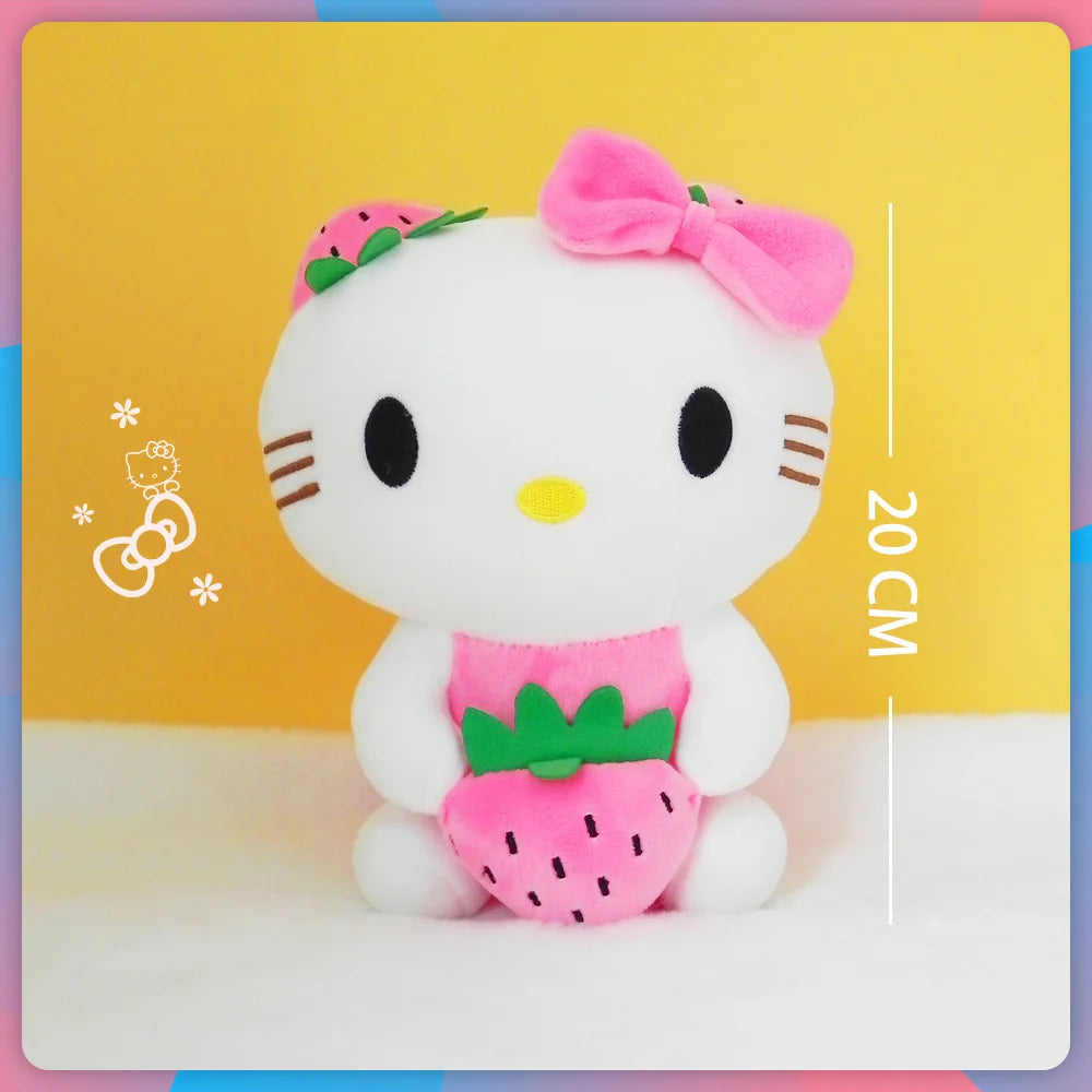 Kawaii Sanrio My Melody Hello Kitty Anime Pluche knuffels 20 cm
