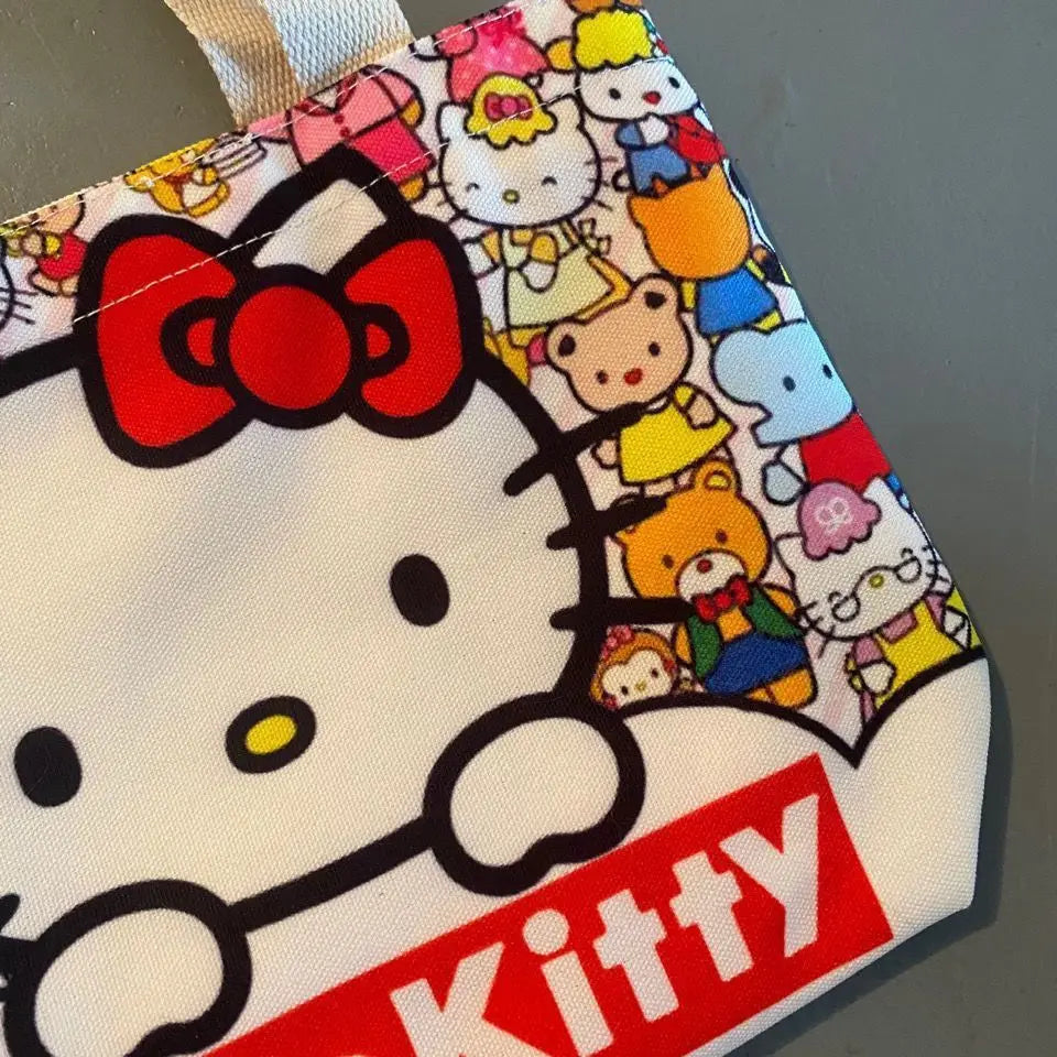 Sanrio Hello Kitty Canvas Tas – Lichtgewicht en Groot