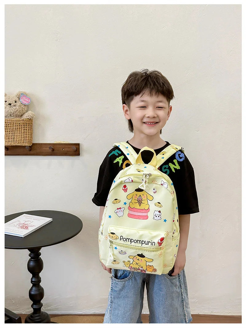 Sanrio Kuromi Hello Kitty My Melody Rugzak – Schattig Pompom Purin