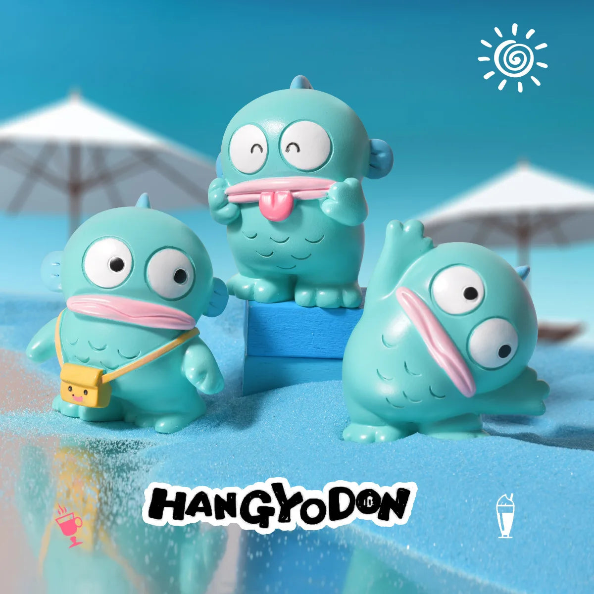 MINISO 8 Stuks Hangyodon Blinde Doos – Schattige Anime Figuren Voor Studenten