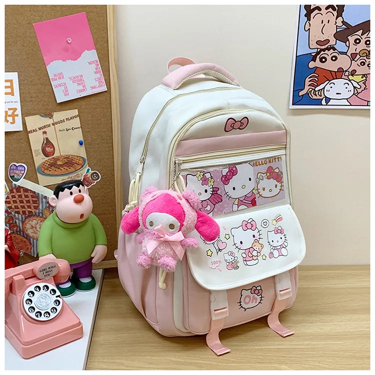 Sanrio Hello Kitty My Melody Rugzak met ruime capaciteit
