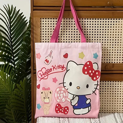 Sanrio Pochacco Cinnamoroll Canvas Tas – Grote Capaciteit