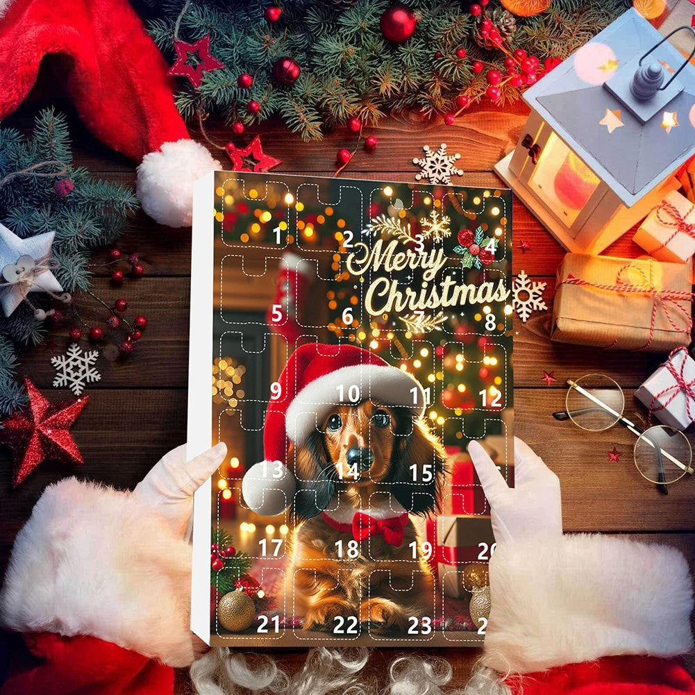 Schattige Teckel Adventskalender 2025