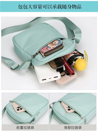 Schoudertas Care Bears Kawaii Canvas Crossbody Voor Dames
