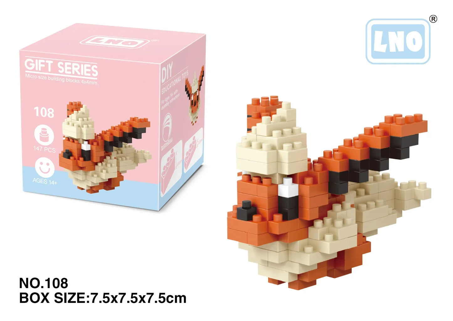 Pokemon Bouwstenen Nanoblock Charizard en Rayquaza Speelgoed