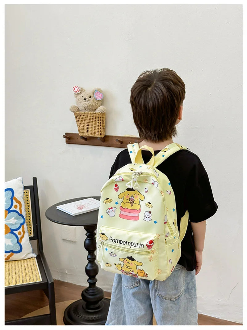 Sanrio Kuromi Hello Kitty My Melody Rugzak – Schattig Pompom Purin
