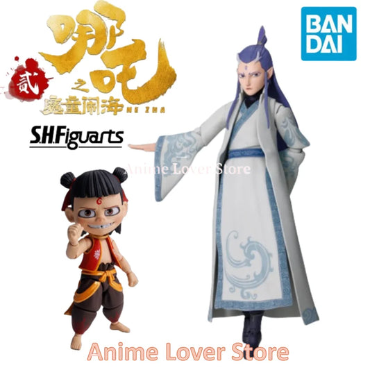 Bandai Nezha 2 Verlaagt De Draak Koning S.H.Figuarts – Gedetailleerde Anime Actiefiguur
