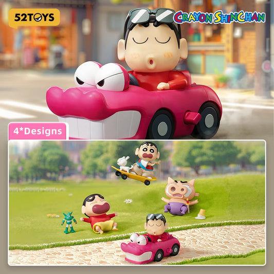 Officiële 52TOYS Blind Box Crayon Shin Chan – Verzamelbare Dynamische Speelgoed Decoratie