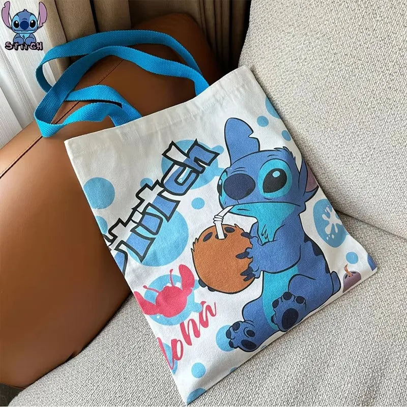 Disney Lilo & Stitch Canvas Schoudertas – Grote Ruimte
