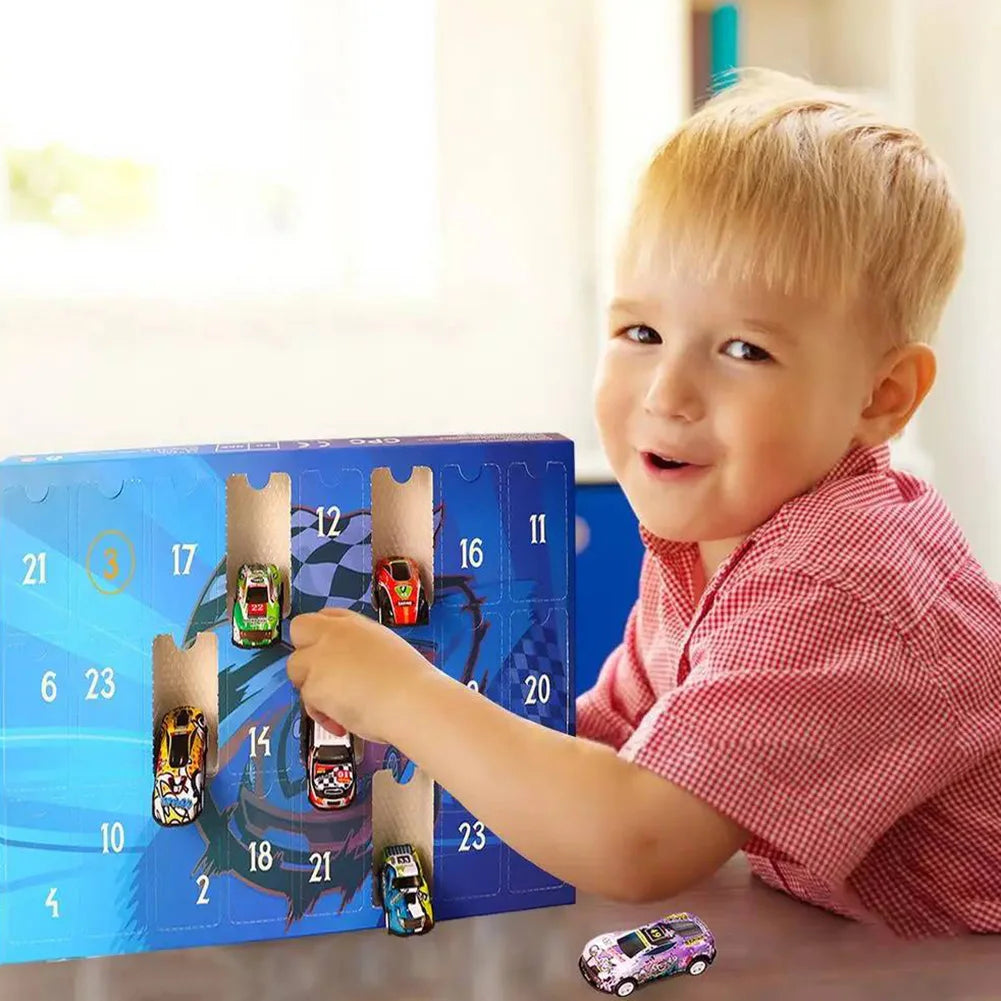 24 Dagen Adventskalender Raceauto's 2025
