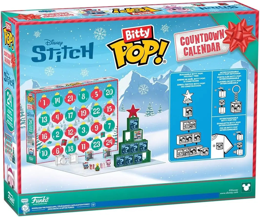 Adventskalender Funko Pop BITTY 24-dagen Stitch 2025