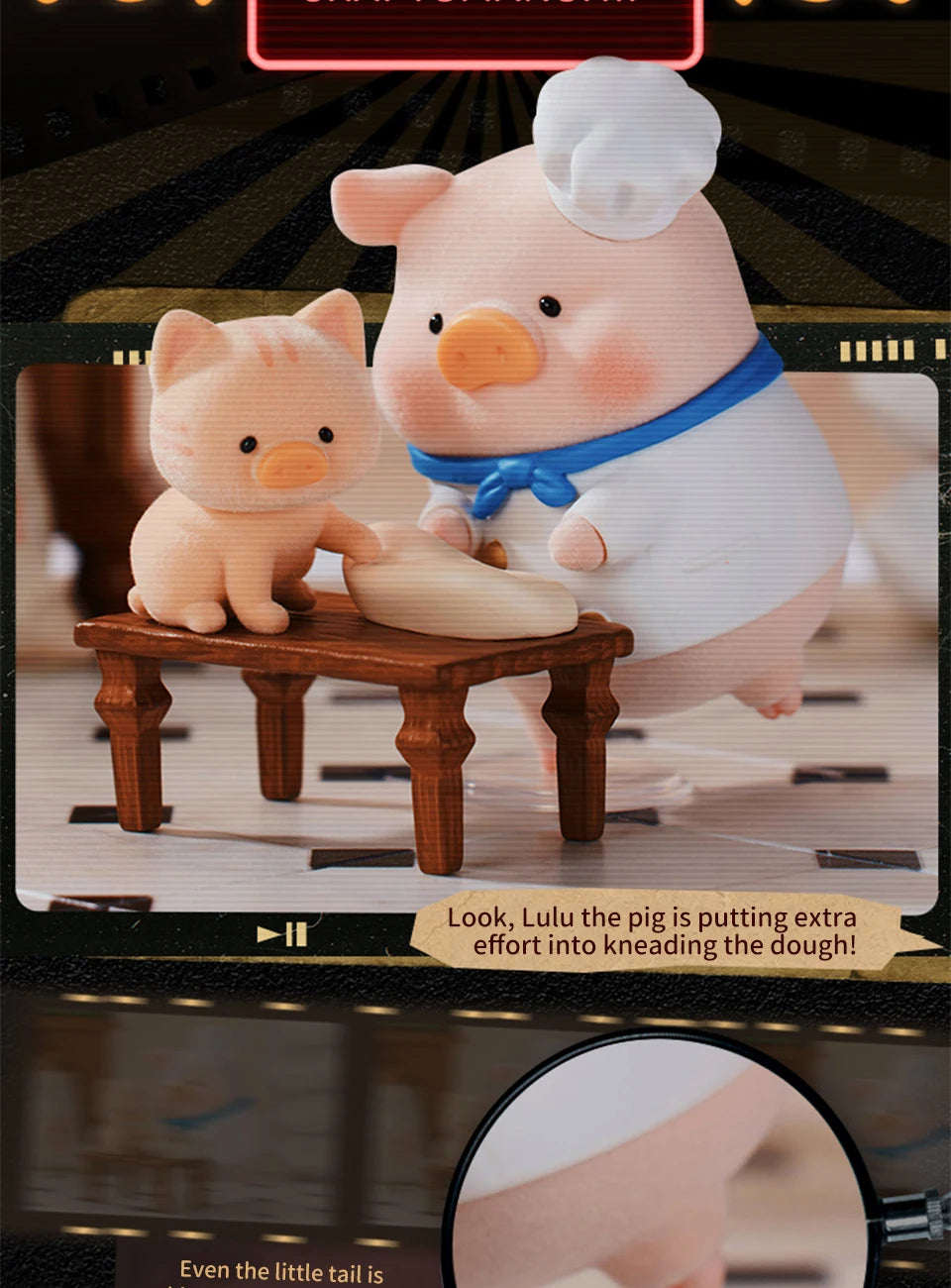 Officiële 52TOYS LULU DE VARKEN – Schattig Verzamelfiguur cadeau