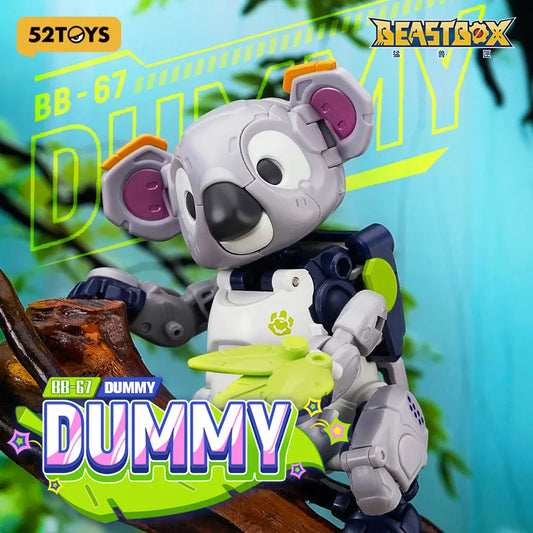 Officiële 52TOYS Beastbox BB-67 Dummy – Verzamelfiguur Met Transformeerbare Functie