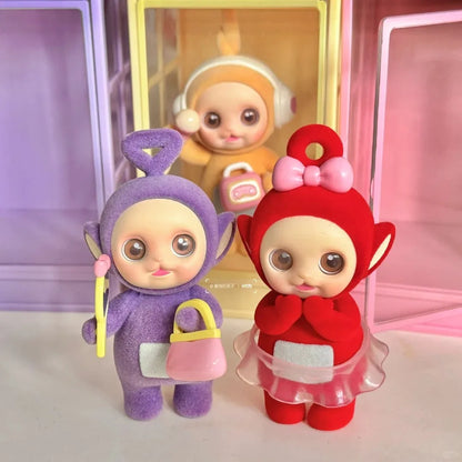 MINISO Teletubbies Showcase Series Blind Box Toy – Schattige Tinky Winky en Vrienden Dolls