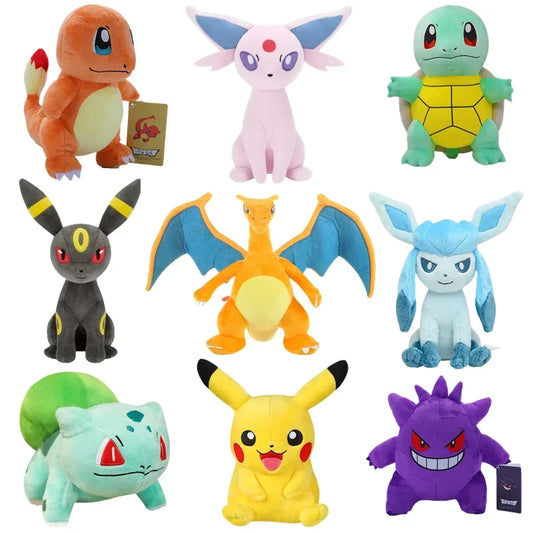 Pokémon Knuffel O.a. Pikachu - Zacht en Veilig Speelgoed