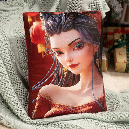 GFNANHAI Ne Zha Pluche Kussen – Unieke 3D Afdruk voor Fans