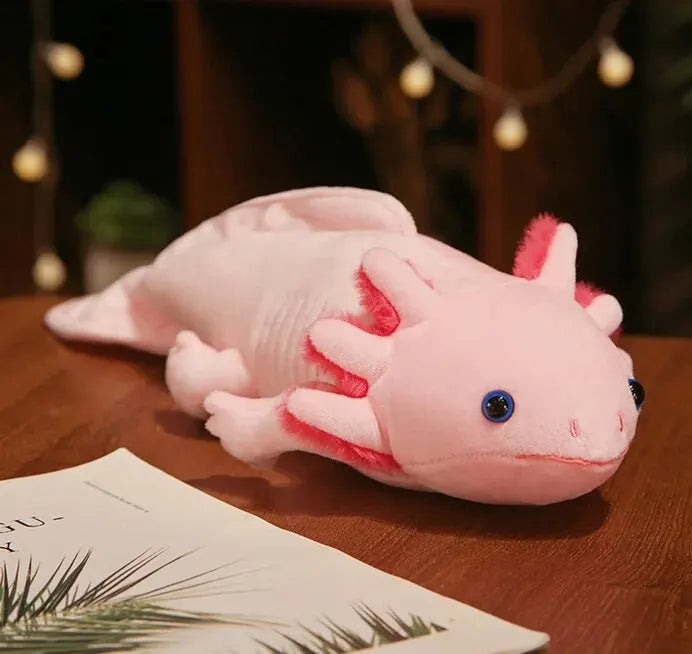 45cm Kawaii schattige pluche knuffel Axolotl Salamander voor kinderen