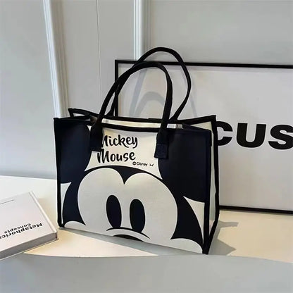 Disney Mickey Mouse Canvas Tas - Grote Capaciteit