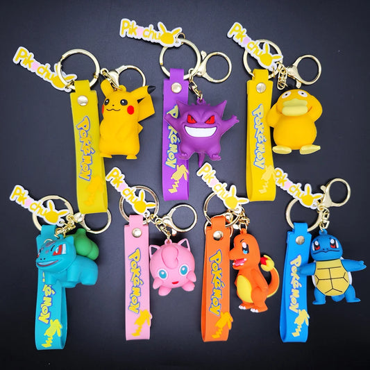 Pokémon Sleutelhanger Pikachu Koda Duck Pendant voor Fans