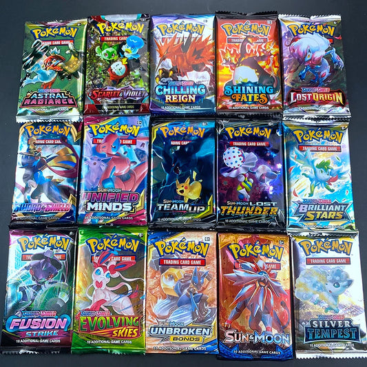 40Pcs Pokémon Kaarten Sun & Moon Voor Kinderen en Verzamelaars