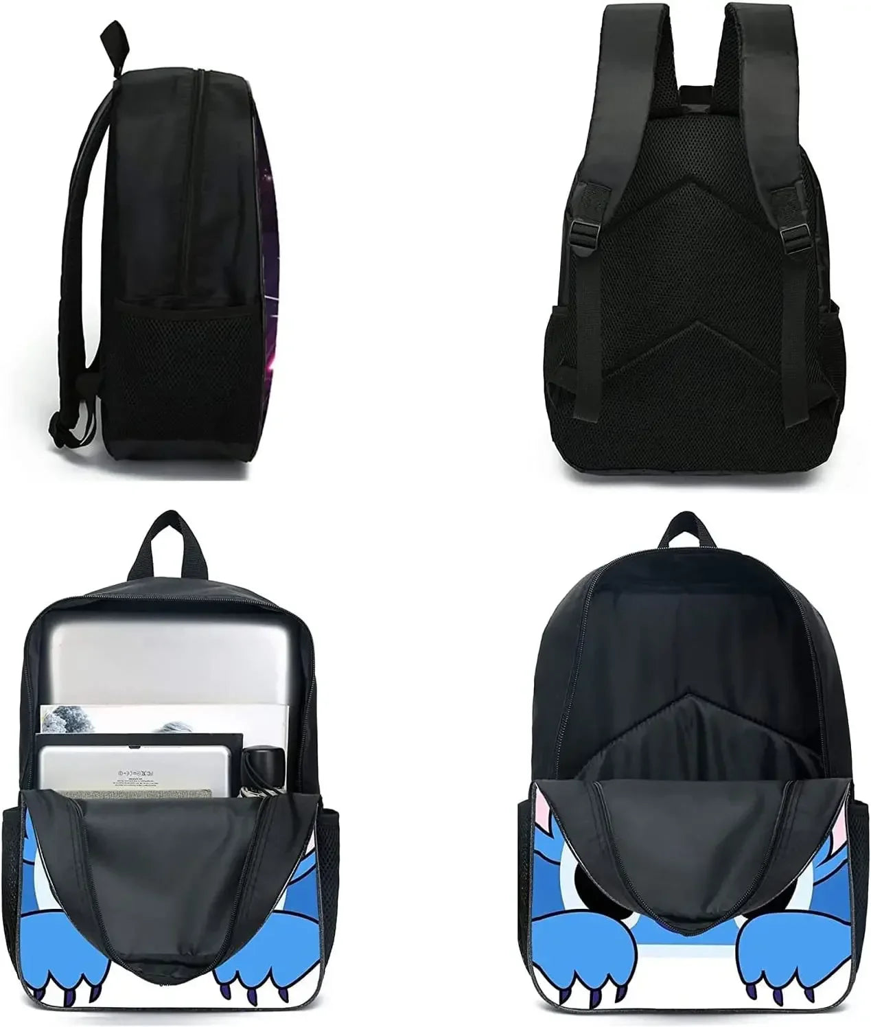 Kawaii My Melody Kuromi Rugzak – Grote Capaciteit Schooltas