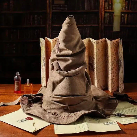 Heksen Hoed Harry Potter voor Halloween en Cosplay met Leerdesign
