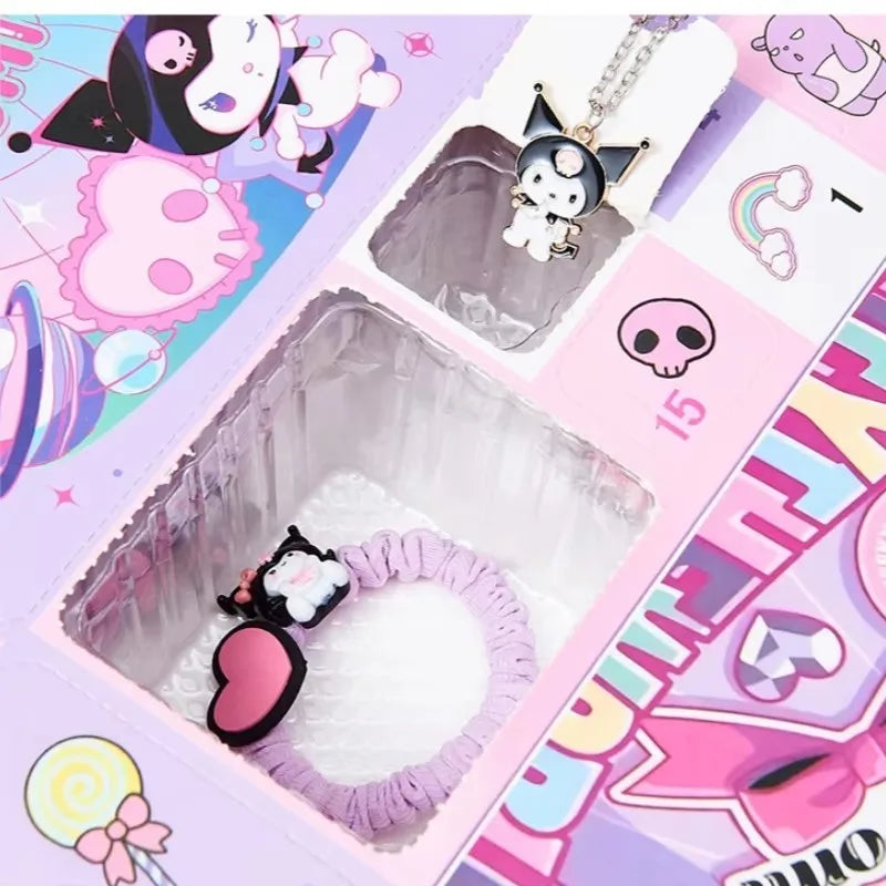 Sanrio Hello Kitty Kuromi Adventskalender Figuren – DIY 2025 24 dagen