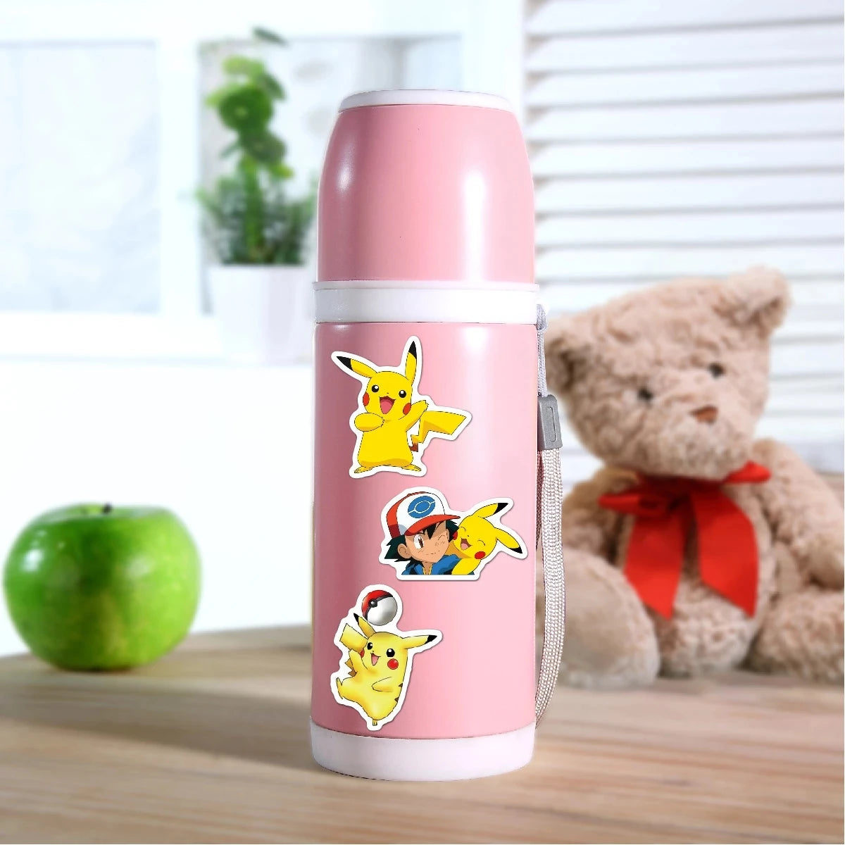 Kawaii Pikachu Pokémon Stickers Waterproof Voor Elke Creatie