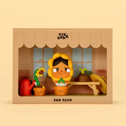 Officiële POP MART Crybaby Sad Club Series Scene Sets Mystery Box – Schattige Anime Actiefiguren