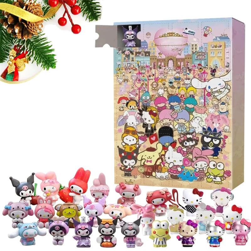 Sanrio Adventskalender Hello Kitty Kuromi 24 dagen 2025