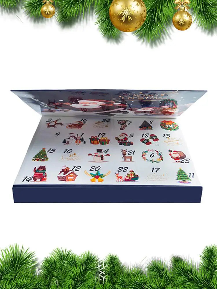 Adventskalender 2025 Sneeuwvlok – 24 Lege Dozen om zelf te vullen