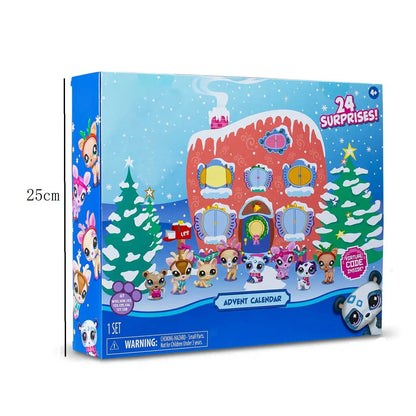 Adventskalender 2025 Anime Mini Figuren Cadeaubox Voor Kinderen
