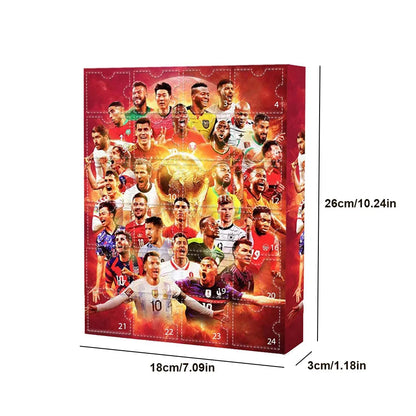 Voetbal Adventskalender 2025 – 24 Dagen Bouwset