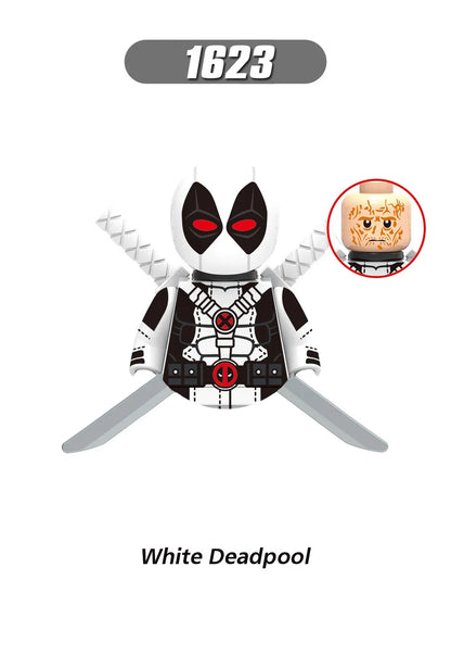 Bouwset met 1002 Marvel Deadpool en Iron Man voor Kinderen