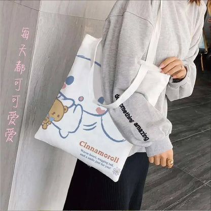 Sanrio Cinnamoroll Canvas Tas - Kawaii Zonder Rits