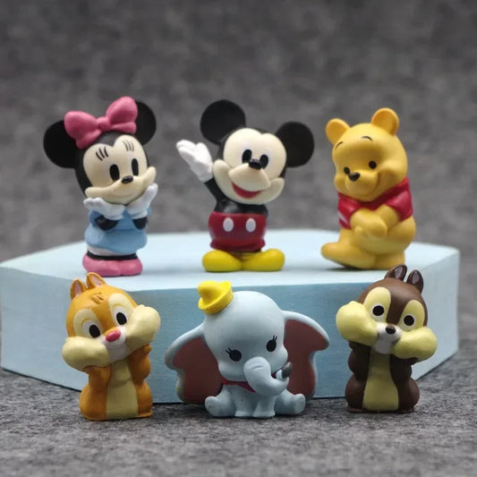Anime Figuren Set 6 Stuks Kawaii Collectible Speelgoed Cadeau