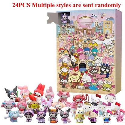 Sanrio Adventskalender Hello Kitty Kuromi 24 dagen 2025