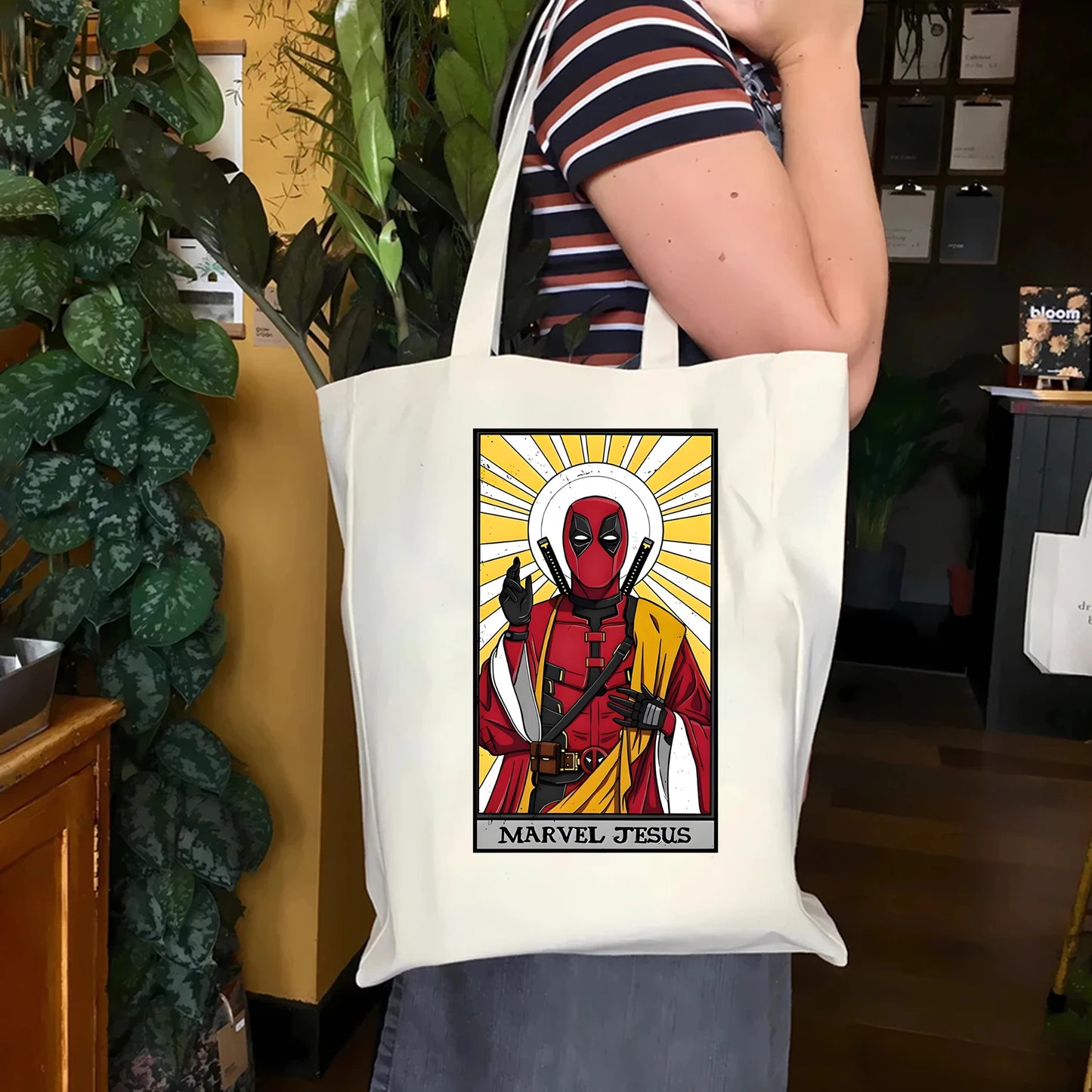 Marvel Deadpool Canvas Tote Tas - Humoristisch
