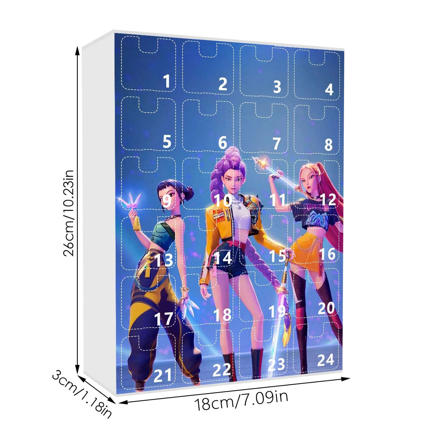 K-Pop Demon Hunters Adventskalender – 24 Dagen Countdown 2025