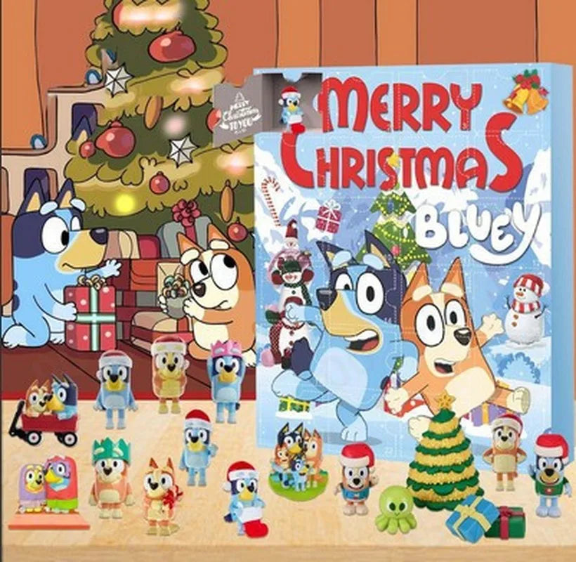 Bluey Adventskalender Surprise Blind Box 24 dagen 2025