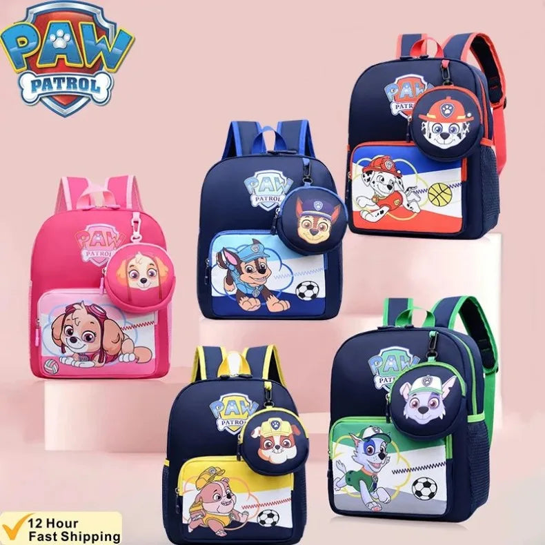PAW Patrol Rugzak voor kinderen  – Waterdicht Ruime Capaciteit